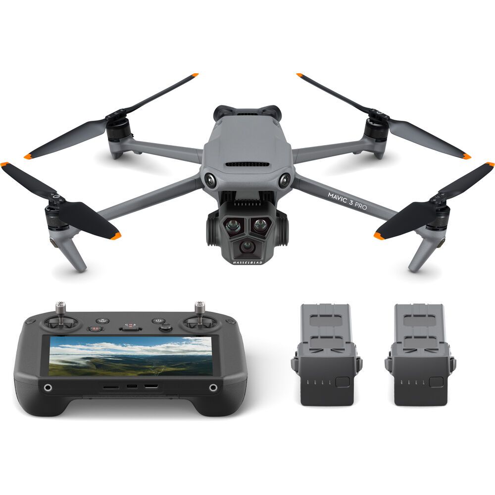 DJI Mavic 3 Pro Drone with Fly More Combo and DJI RC Pro